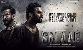 पैन-इंडियन फिल्म, Salaar : पार्ट 1 - सीजफायर ने रिलीज के पहले दिन के बाद वैश्विक बॉक्स ऑफिस पर 178.7 करोड़ रुपये की कमाई की है। प्रशांत नील द्वारा निर्देशित इस फिल्म में प्रभास और पृथ्वीराज सुकुमारन मुख्य भूमिका में हैं।